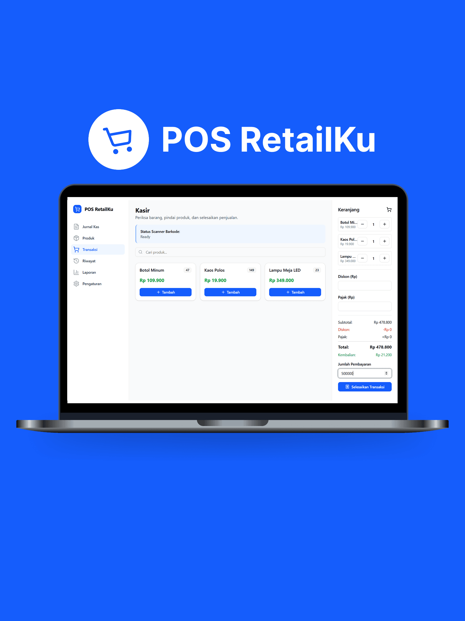 RetailKu Desktop POS System